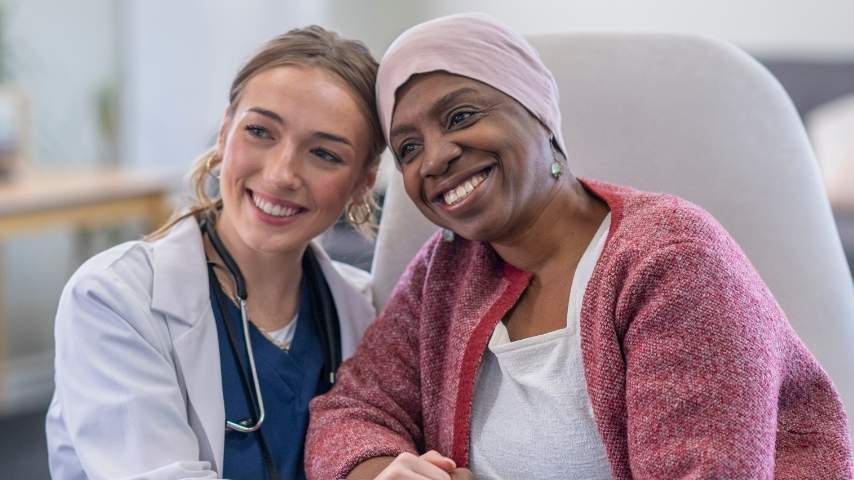 A cancer patient who could be a trial candidate